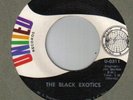 THE BLACK EXOTICS  - RARE FUNK 45 on UNITED 0311