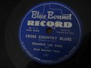 Blues 78 rpm: Frankie Lee Sims on Blue Bonnet 147, N-