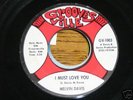 Melvin Davis NORTHERN SOUL 45 I Must Love You / Still i