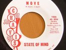 Great 1960s Garage 45 - STATE OF MIND Move - Chavis