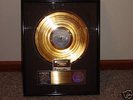 Europe The Final Countdown Epic gold record