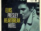 Elvis Presley EP   Heartbreak Hotel Genähtes Cover Rare