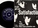 THE ROLLING STONES - SATISFACTION  RARE EXPORT 45+PS 65