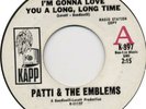 NORTHERN SOUL 45 - PATTI & THE EMBLEMS - KAPP 897  ORIG