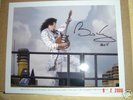 brian may signed photograph...queen guitarist autograph