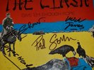 THE CLASH SIGNED BY ALL 4 GIVE EM ENOUGH ROPE WITH COA