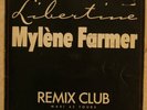MYLENE FARMER MAXI 45 TOURS PROMO LIBERTINE SPECIAL DJ