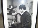 BEATLES - DEZO HOFFMAN SIGNED B/W PRINT - JOHN & PAUL