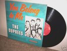The Duprees You Belong To Me RARE 1962 1st LP Orig Coed
