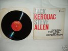 JACK KEROUAC STEVE ALLEN POETRY FOR BEAT GENERATION LP