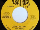LOU PRIDE 45 LOOK OUT LOVE, RARE NORTHERN SOUL