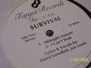 JOE LEWIS & SURVIVAL -MIDNIGHT DANCIN-TARGET RECORDS