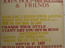 JOHN HOLT -- THE PARAGONS & FRIENDS   SILK SCREEN COVER