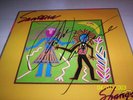 HAND SIGNED CARLOS SANTANA SHANGO CBS LP C/W COA