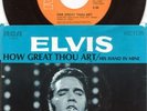Elvis  How Great Thou Art w/VERY RARE Picture Sleeve