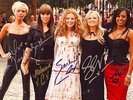 THE SPICE GIRLS Original Hand Signed Photo With COA