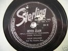 HANK WILLIAMS, STERLING 201, E to E-