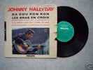 rare LP 33T ROCK  25 cm JOHNNY HALLYDAY  da dou ron ron