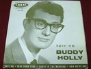 Buddy Holly - RAVE ON rare tri-centre EP SUPERB EX+ 