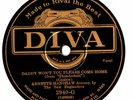 Annette Hanshaw   DIVA  78  Label