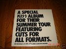 KISS 76' SUMMER TOUR PROMO **NEVER OPENED**