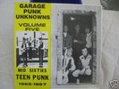 GARAGE PUNK UNKNOWNS 1965-1967 VOLUME FIVE