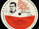 BOB DYLAN - WORLD OF FOLK MUSIC RADIO STATION ONLY DISC