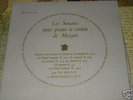DF 121-2 MOZART SONATAS FOR VIOLIN & PIANO. LILI KRAUS