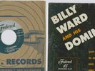 BILLY WARD DOMINOES EP FEDERAL FREE SHIP LISTEN HEAR IT