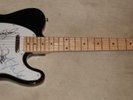 KYLIE MINOGUE, TOM JONES, ROBBIE WILLIAMS SIGNED GUITAR