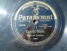 Paramount 78,Fruit Jar Guzzlers,C&O Whistle O JOE ClarK