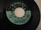 NORTHERN SOUL 45 RUBY ANDREWS /JUST LOVING YOU on ZODIA