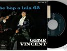 GENE VINCENT - Be bop a lula 62 -  France ,1962