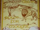 PRIVATE psych folk LP: ASLAN/paws for thought/1976/UK