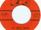 NORTHERN SOUL 45 - MERIDIANS - HE CAN'T DANCE - LISTEN