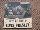 Elvis Presley - Love Me Tender 1957 UK EP HMV