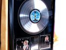 KIM WILDE 1ST ALBUM  PLATINUM RECORD AWARD RARE