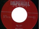Rockabilly 45-BOB LUMAN-Red Hot (Canada IMPERIAL)  HEAR