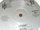 BLISS Stomp/Sweeter Than Candy '81 SUPER RARE SOUL FUNK
