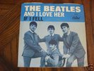 BEATLES  AND I LOVE HER  PICTURE  SLEEVE 45  PS