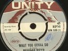 REGGAE BOYS WHAT YOU GONNA DO UK ORIG PAMA BOSS  LISTEN