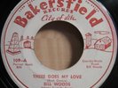 ROCKABILLY bill woods on BAKERSFIELD w/ BUCK OWENS rare