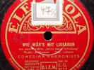 COMEDIAN HARMONISTS Vocal Qt 78rpm Electrola EG 3117
