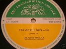 BBC TRANSCRIPTION DISC-WHO MOODIES-BONZO S.QUO +MORE