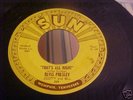 Elvis Presley - That's All Right - Sun 209 -1954