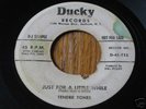 Tender Tones on Ducky rare doo wop 45 promo HEAR