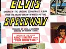 SEALED SHRINK PROMO LP ELVIS PRESLEY sticker SPEEDWAY