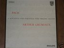 Bach sonatas&partitas ARTHUR GRUMIAUX Philips 3 LP Box