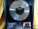 SCORPIONS BEST OF ROCKERS PLATINUM RECORD AWARD RARE