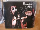 MERCYFUL FATE BLACK MESSAGE SIGNED LP KING DIAMOND HANK